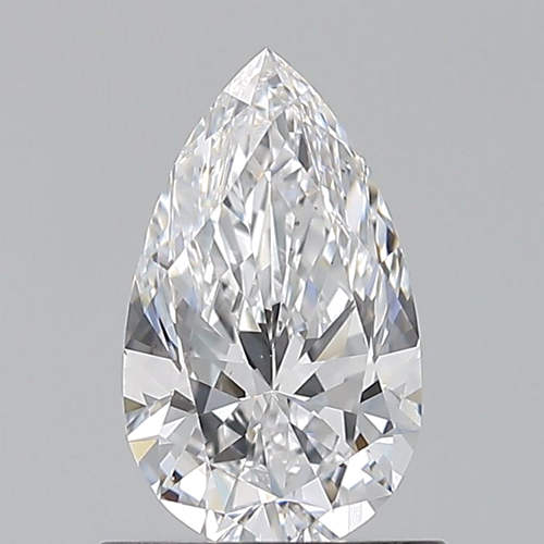 0.8 carat D-SI1 Natūralus Pear Deimantas (1)