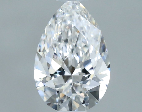 0.42 carat D-VS1 Natūralus Pear Deimantas (1)