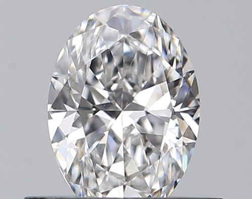 0.51 carat D-VVS2 Natūralus Oval Deimantas (1)