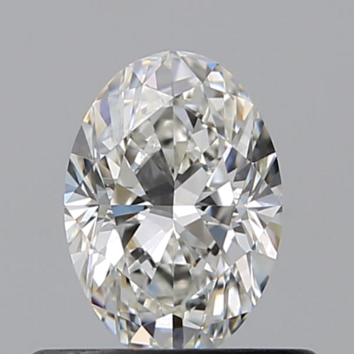 0.5 carat G-VVS1 Natūralus Oval Deimantas (1)