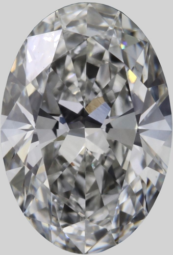 0.51 carat F-VVS2 Natūralus Oval Deimantas (1)