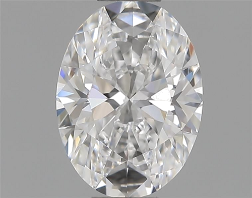 0.46 carat D-VVS1 Natūralus Oval Deimantas (1)