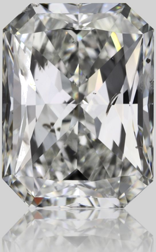 2.02 carat I-SI2 Natūralus Radiant Deimantas (1)