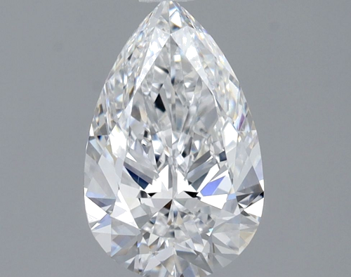 1.0 carat D-VS1 Natūralus Pear Deimantas (1)