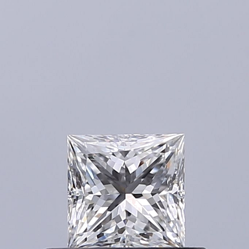 0.4 carat F-VVS2 Natūralus Princess Deimantas (1)
