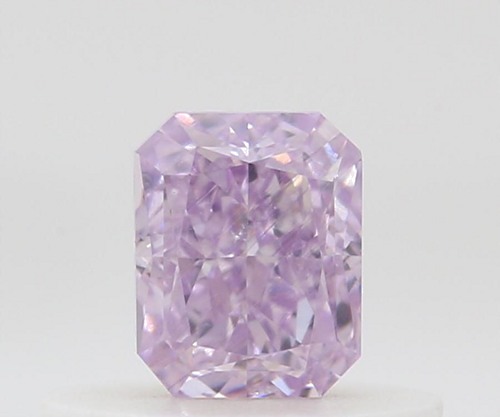 0.34 carat Fancy Intense Pinkish Purple-SI2 Natūralus Radiant Deimantas (1)