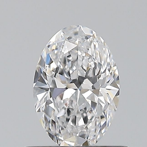 0.5 carat D-VVS1 Natūralus Oval Deimantas (1)