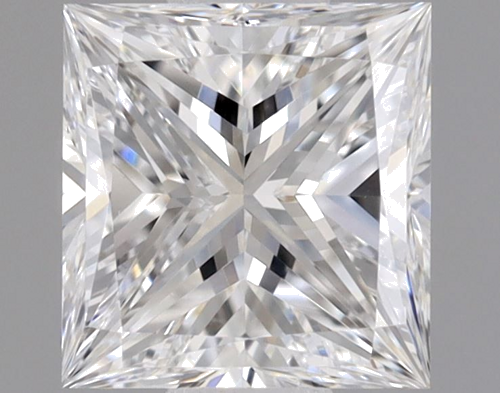 0.5 carat D-SI1 Natūralus Princess Deimantas (1)