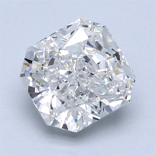 2.01 carat F-SI1 Natūralus Square Deimantas (1)