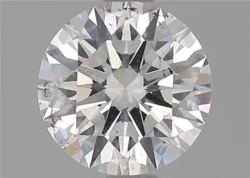 1.01 carat E-SI1 Excellent cut Natūralus Round Deimantas (1)