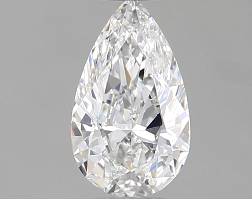 0.34 carat F-IF Natūralus Pear Deimantas (1)