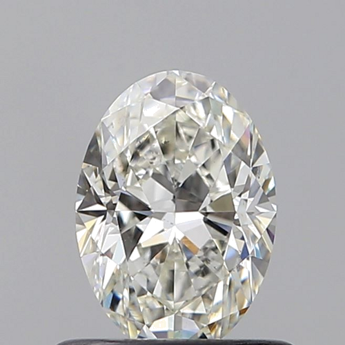 0.6 carat I-VS2 Natūralus Oval Deimantas (1)