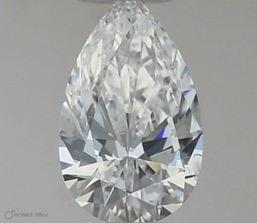 0.25 carat E-SI2 Natūralus Pear Deimantas (1)