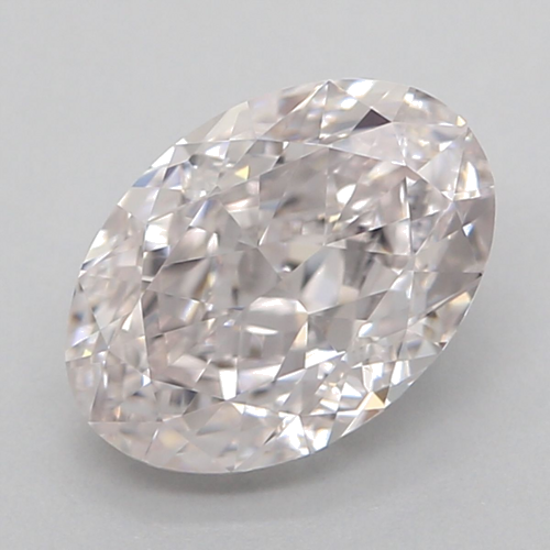 1.01 carat Very Light  Pink-VS1 Natūralus Oval Deimantas (1)