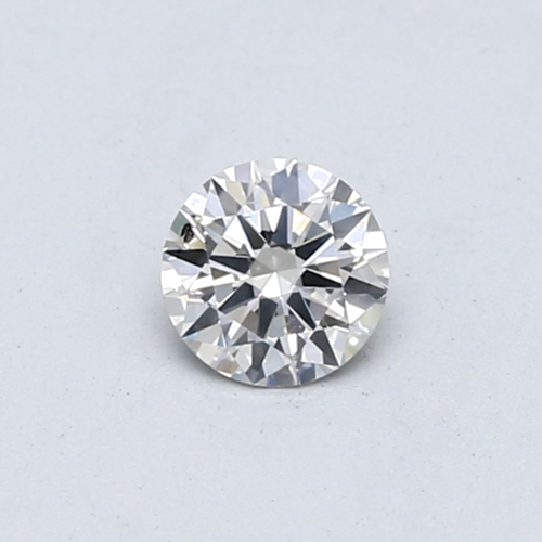 0.35 carat F-SI2 Excellent cut Natūralus Round Deimantas (1)