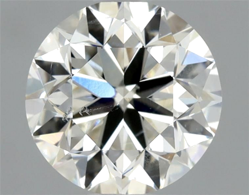 1.01 carat I-SI2 Very Good cut Natūralus Round Deimantas (1)