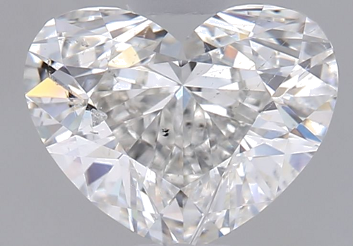 0.84 carat G-SI1 Natūralus Heart Deimantas (1)
