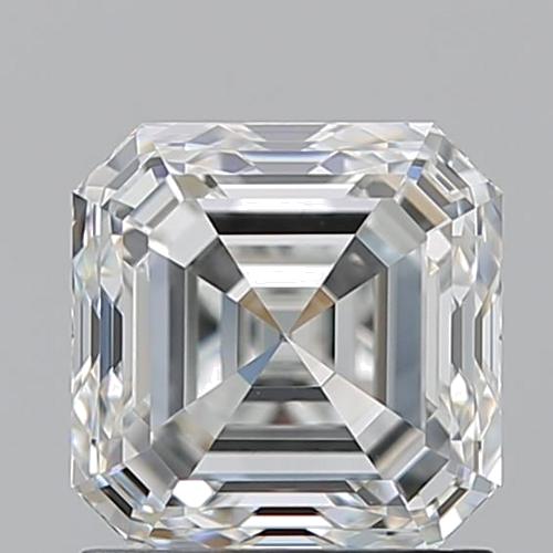 1.5 carat I-VVS2 Natūralus Asscher Deimantas (1)