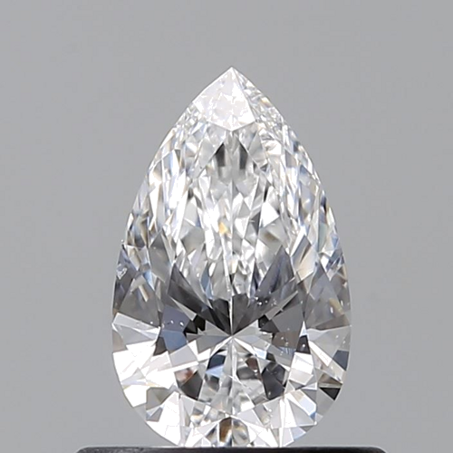 0.52 carat D-SI1 Natūralus Pear Deimantas (1)