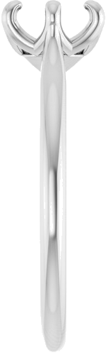 Sužadėtuvių Žiedas „Solitaire“ 950 Platinos Round 7mm (4)