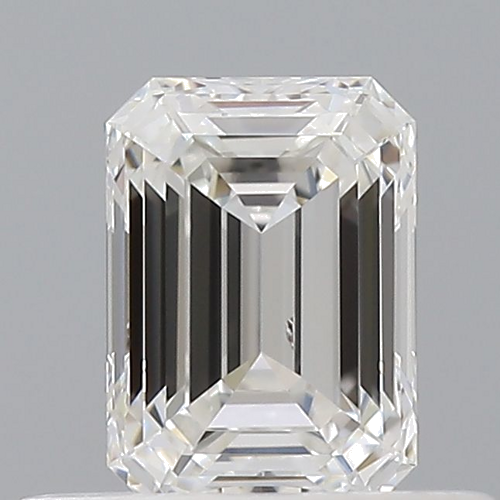 0.51 carat F-SI1 Natūralus Emerald Deimantas (1)