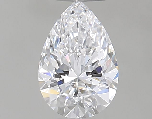 0.3 carat D-VVS1 Natūralus Pear Deimantas (1)