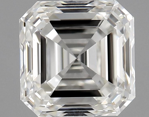 1.51 carat H-VVS2 Natūralus Asscher Deimantas (1)