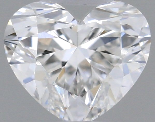 0.31 carat G-VVS1 Natūralus Heart Deimantas (1)