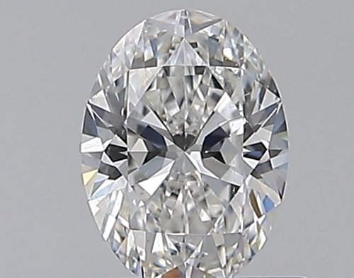 0.66 carat E-SI1 Natūralus Oval Deimantas (1)