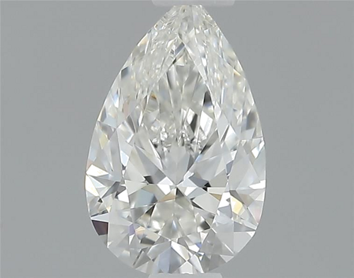 0.37 carat G-VVS1 Natūralus Pear Deimantas (1)