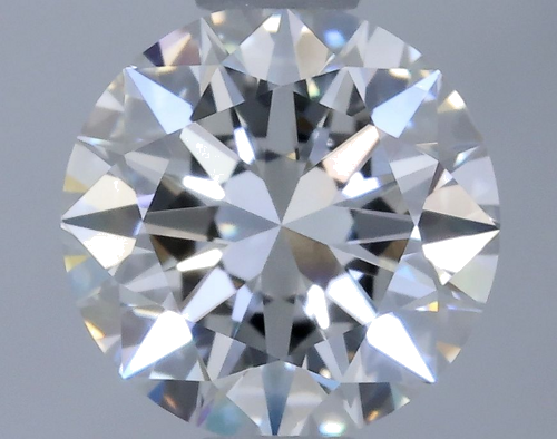 0.59 carat F-VVS1 Excellent cut Natūralus Round Deimantas (1)