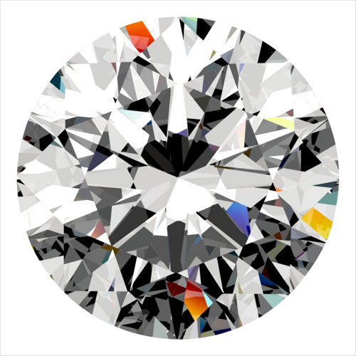0.3 carat H-VVS1 Excellent cut Natūralus Round Deimantas (1)