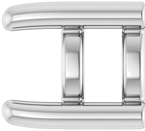 Pakabukas „Round 4-Prong Cabochon“ 585 Baltojo Aukso Round 4mm (3)