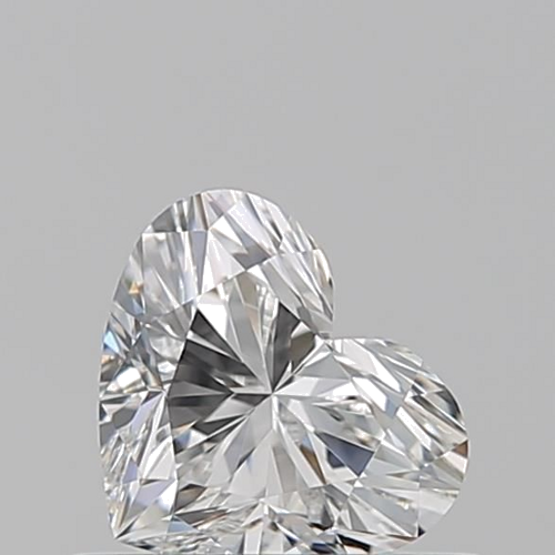 0.5 carat G-VVS1 Natūralus Heart Deimantas (1)