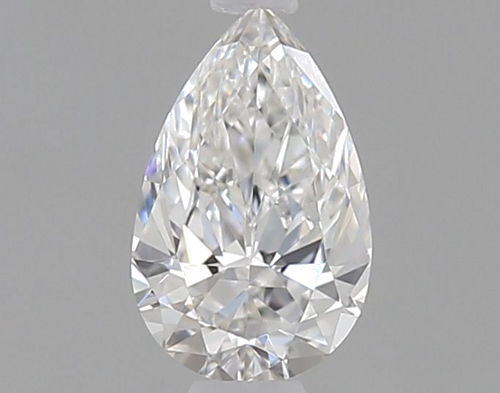 0.3 carat E-VS1 Natūralus Pear Deimantas (1)