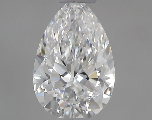 0.45 carat E-VVS2 Natūralus Pear Deimantas (1)