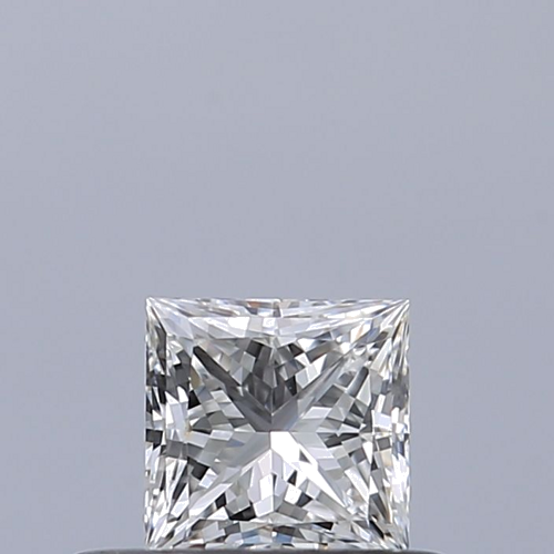 0.32 carat F-VVS1 Natūralus Princess Deimantas (1)