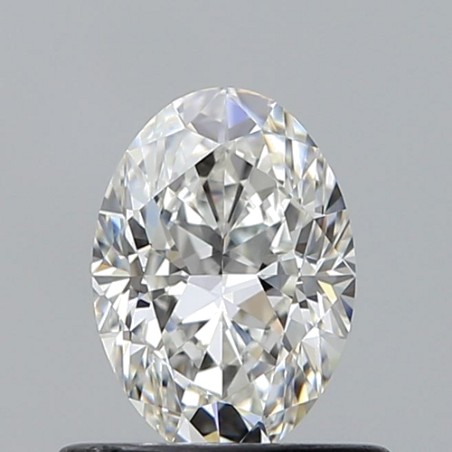 0.6 carat G-VVS1 Natūralus Oval Deimantas (1)