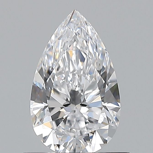 0.66 carat D-FL Natūralus Pear Deimantas (1)