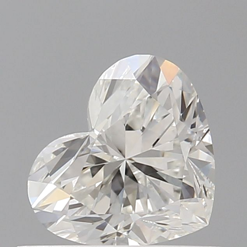 0.62 carat G-VVS2 Natūralus Heart Deimantas (1)