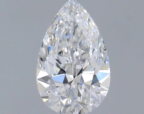 0.43 carat D-VVS1 Natūralus Pear Deimantas (1)