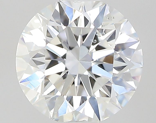 0.4 carat F-SI2 Excellent cut Natūralus Round Deimantas (1)