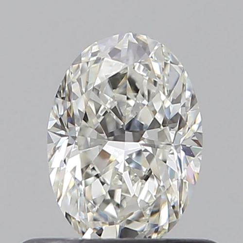 0.51 carat H-VVS2 Natūralus Oval Deimantas (1)