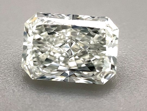 1.7 carat G-SI1 Natūralus Radiant Deimantas (1)