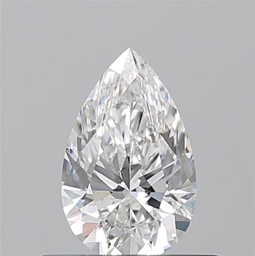 0.5 carat E-VS1 Natūralus Pear Deimantas (1)