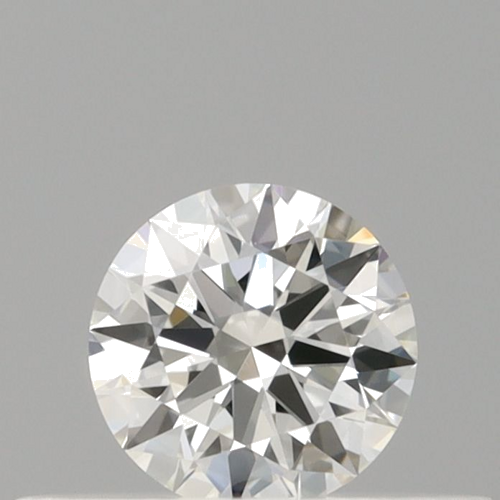 0.24 carat G-VVS2 Excellent cut Natūralus Round Deimantas (1)