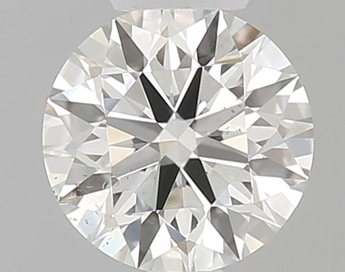0.51 carat I-SI1 Excellent cut Natūralus Round Deimantas (1)