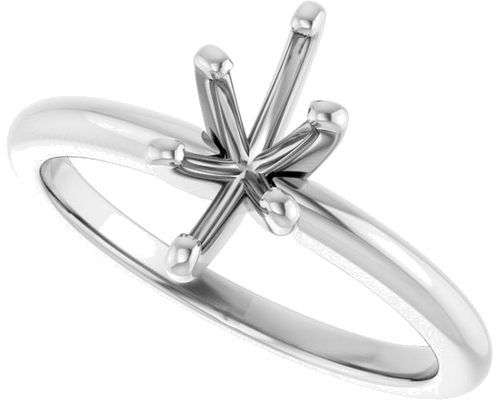 Sužadėtuvių Žiedas „Solitaire“ 585 Baltojo Aukso Marquise 9mm x 4.5mm (5)