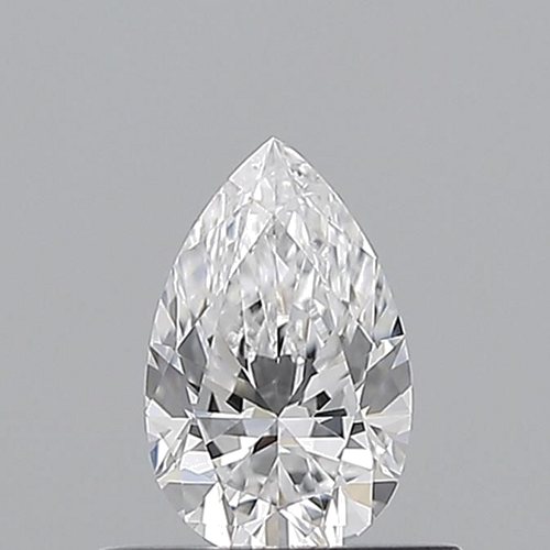 0.5 carat D-VVS1 Natūralus Pear Deimantas (1)