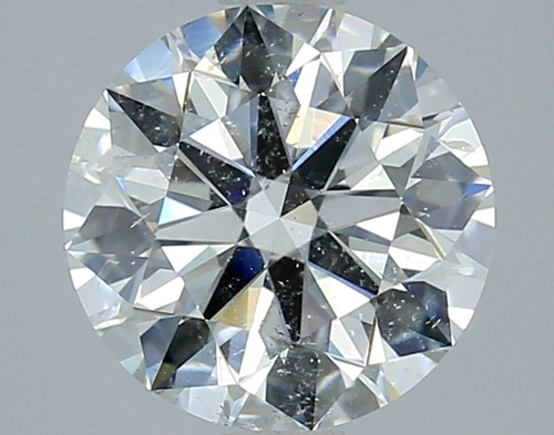 3.06 carat I-SI2 Excellent cut Natūralus Round Deimantas (1)